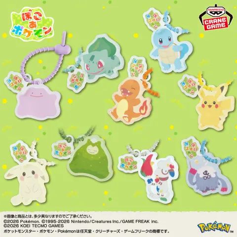 『ぽこ あ ポケモン』 シリコンバンド付きアクリルブロック