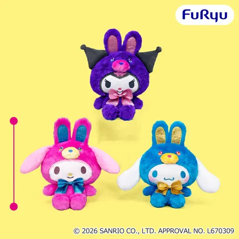 サンリオキャラクターズ ビビッドラビットBIGぬいぐるみ