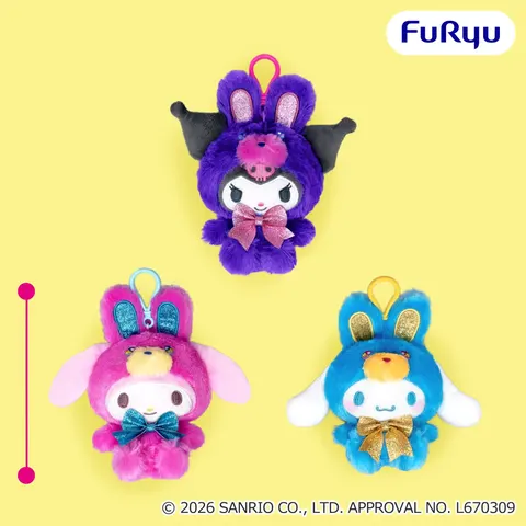サンリオキャラクターズ くりっぴぃ ぬいぐるみ~ビビッドラビット~