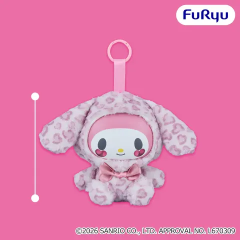 マイメロディ クリアポフィマスコット~ハートレオパード~