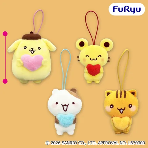ポムポムプリン 色んな表情マスコットvol.5