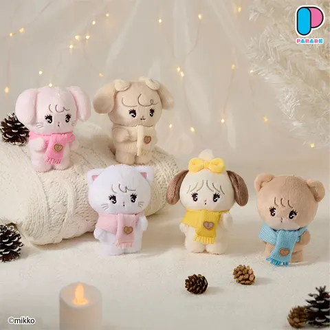 Lil ala mode あったかマフラー♡マスコット