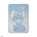 ディズニー スティッチ プラチナムザッカfuwa&hugブランケット