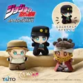 ジョジョのプライズの例: 『ジョジョの奇妙な冒険 スターダストクルセイダース』 てちぬい 空条承太郎&ジョセフ・ジョースター&モハメド・アヴドゥル(タイトー公式画像)