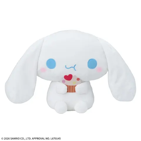 ゆるかわ サンリオキャラクターズ Lぬいぐるみ‐シナモロール‐ Sweet Snack Friends