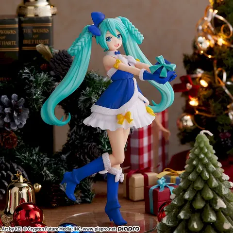 初音ミクシリーズ ハイプレミアムフィギュア“初音ミク”サファイアクリスマスVer.