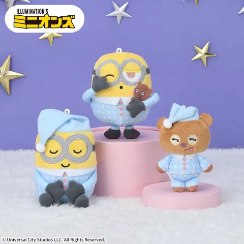 ミニオン マスコット‐ボブ&ティム‐ おやすみパジャマ
