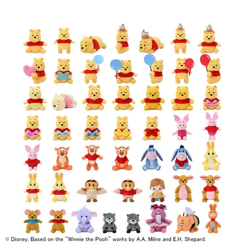 『くまのプーさん』原作デビュー100周年 マスコット Vol.1