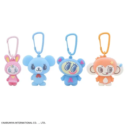 ナルミヤキャラクターズ カラビナ付ソフビフロッキーマスコット