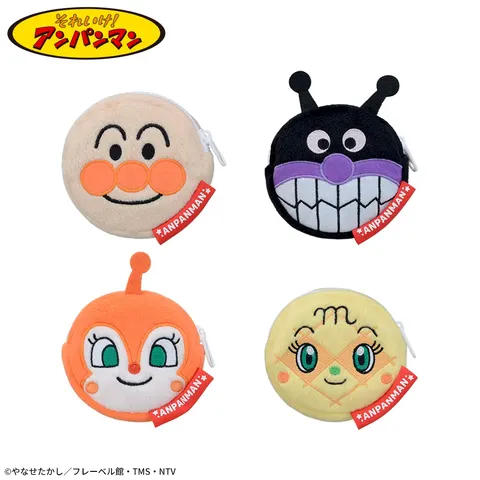 それいけ!アンパンマン ふわふわミニポーチ