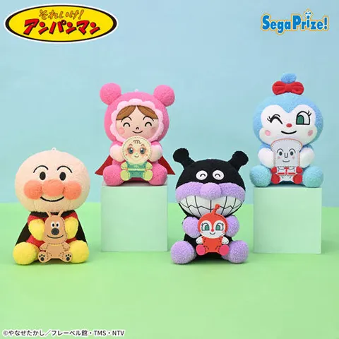 それいけ!アンパンマン ころふわ 表情いろいろぬいぐるみVer.4