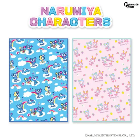 ナルミヤキャラクターズふんわりブランケット