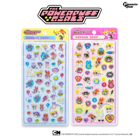 パワーパフガールズボンボンドロップシール2PBOX